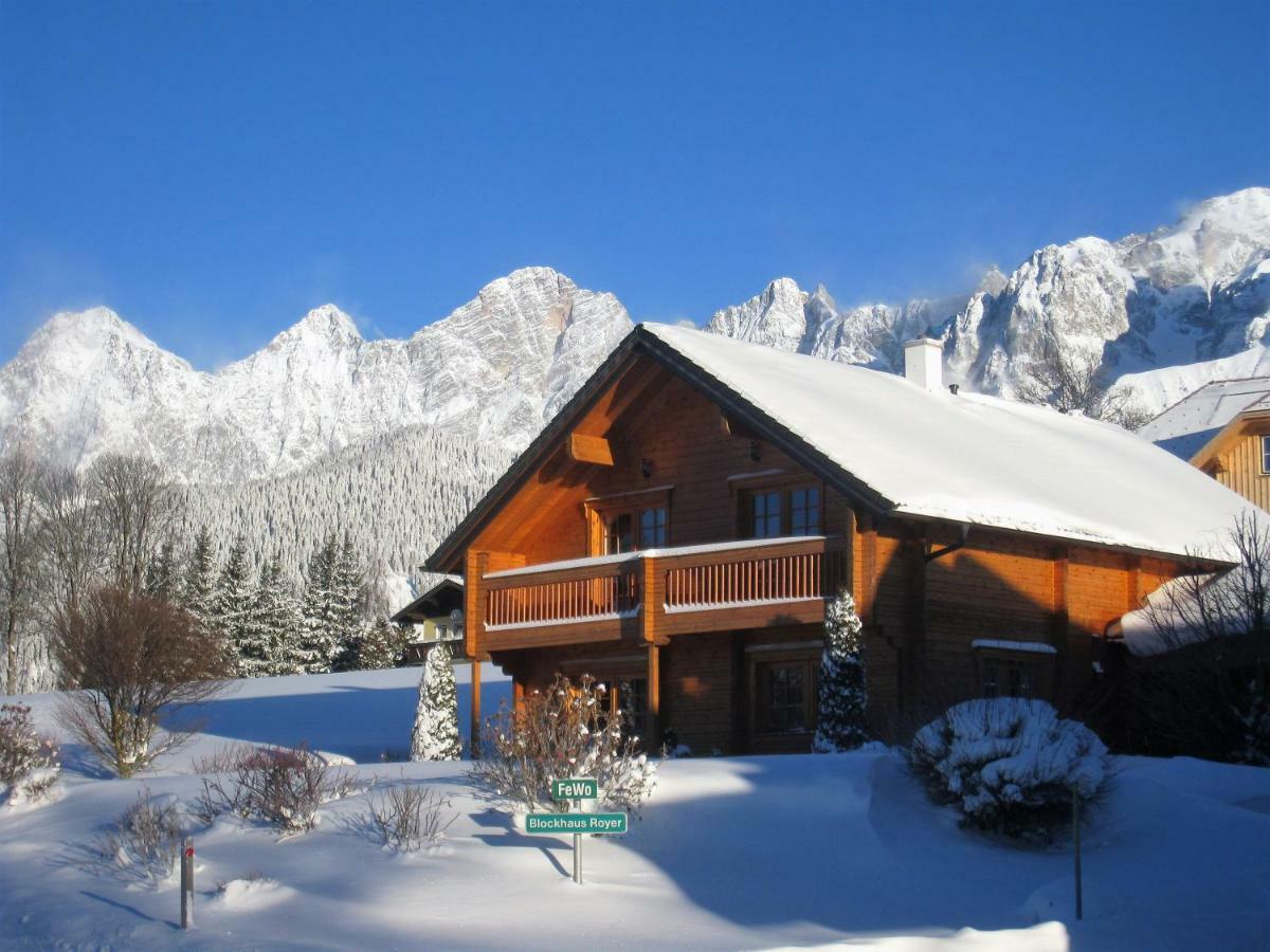 Blockhaus Royer Lägenhet Ramsau am Dachstein Exteriör bild